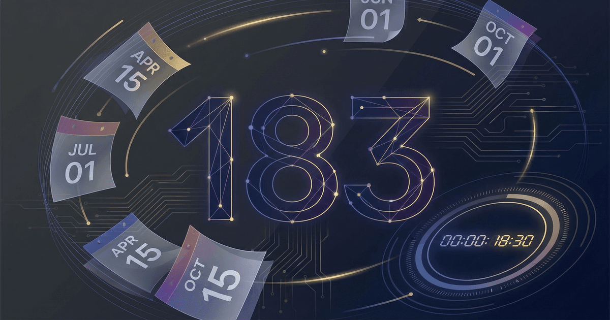 Defending Your 183-Day Residency Against Audits